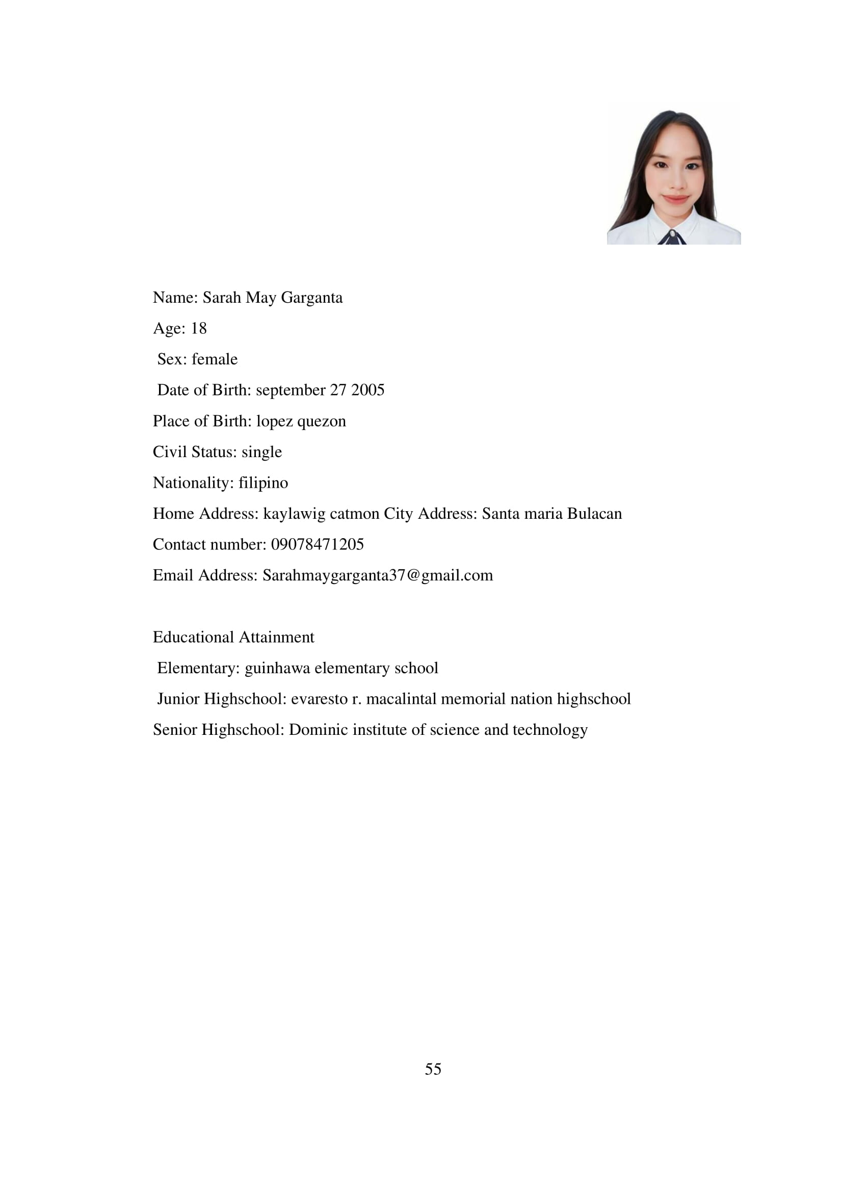 Research Paper 1 - Additional 64